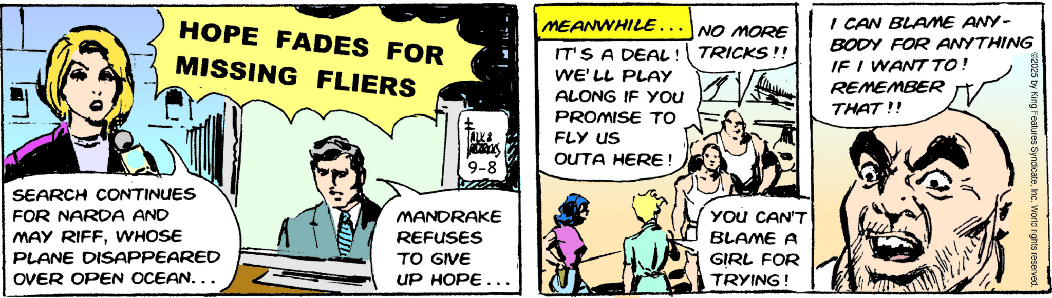 Mandrake Daily - 08 Sep 2025 (Mon)