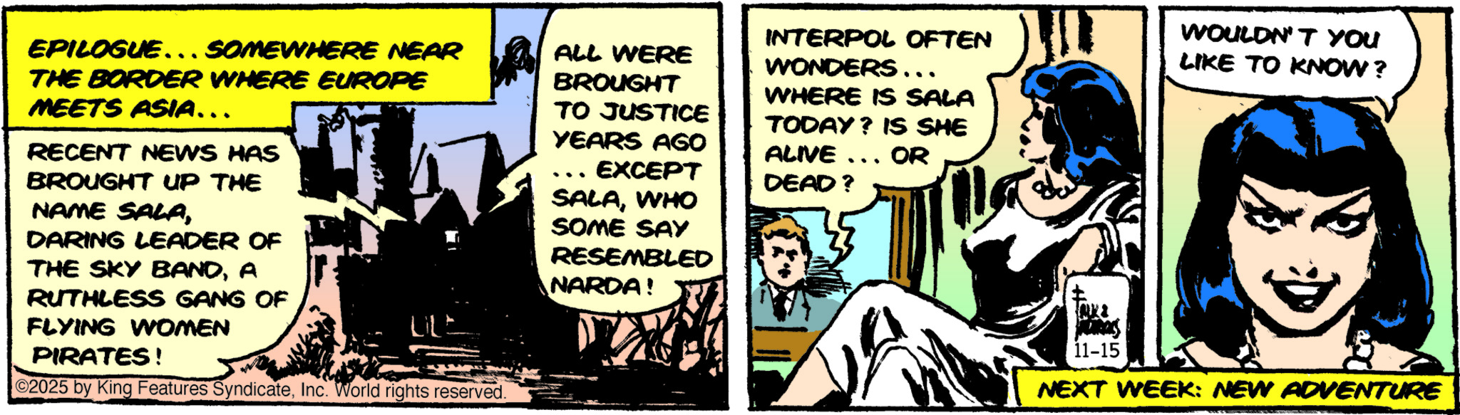 Mandrake Daily - 15 Nov 2025 (Sat)