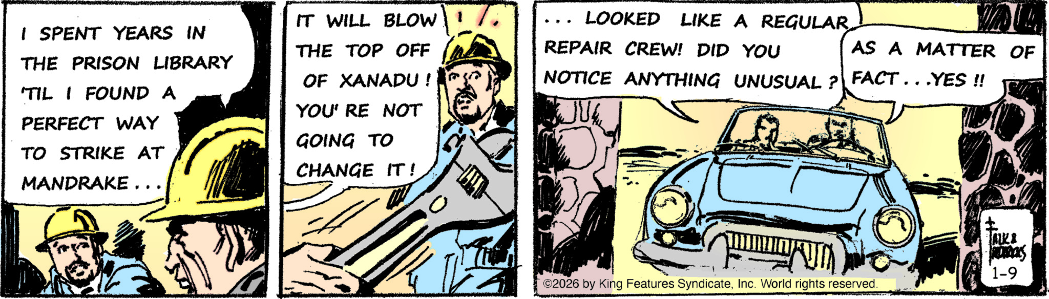 Mandrake Daily - 09 Jan 2026 (Fri)