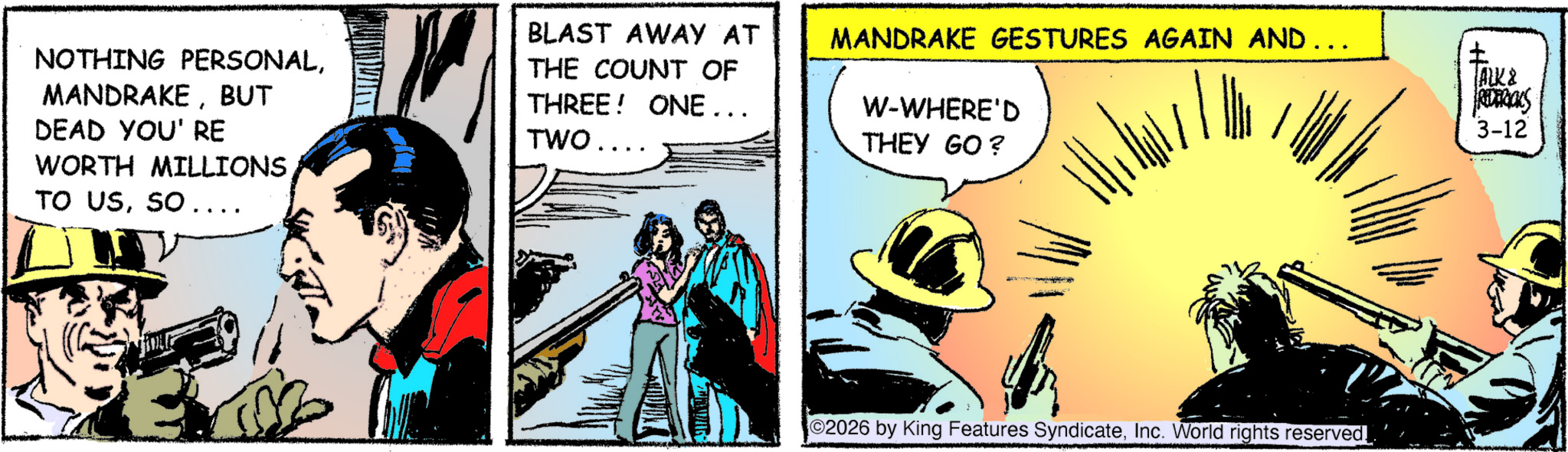 Mandrake Daily - 12 Mar 2026 (Thu)
