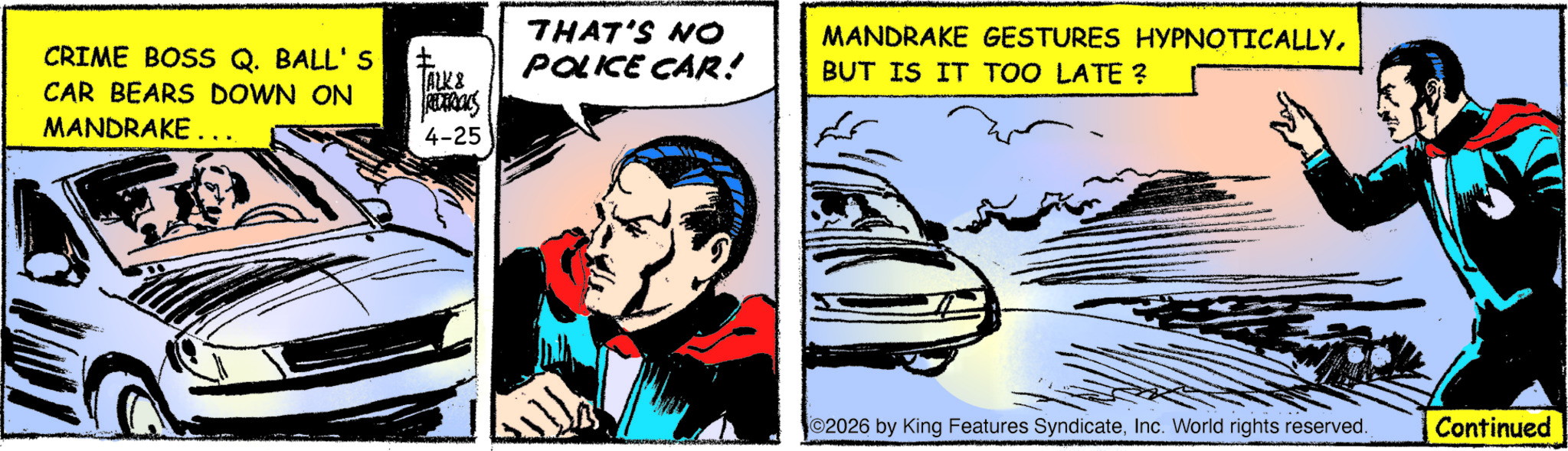 Mandrake Daily - 25 Apr 2026 (Sat)