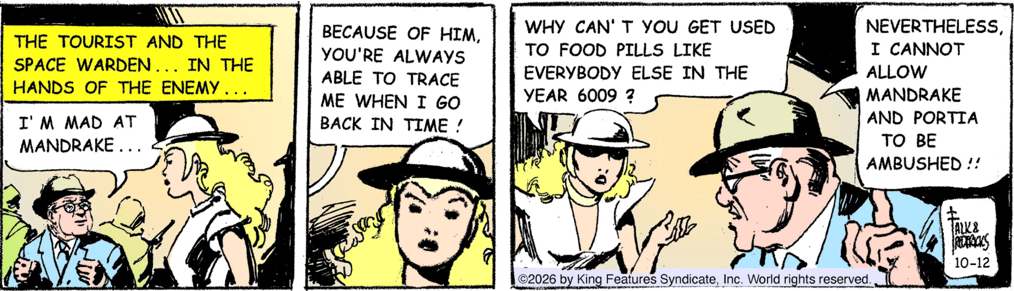 Mandrake Daily - 12 Oct 2026 (Mon)