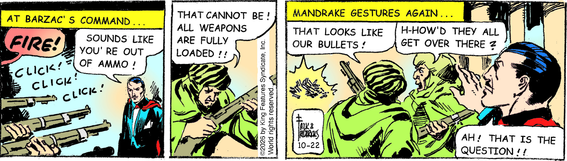 Mandrake Daily - 22 Oct 2026 (Thu)