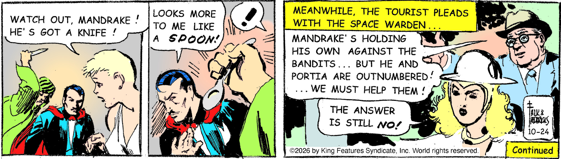 Mandrake Daily - 24 Oct 2026 (Sat)