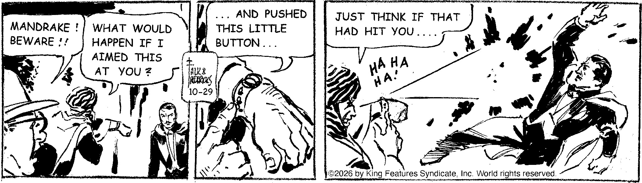 Mandrake Daily - 29 Oct 2026 (Thu)