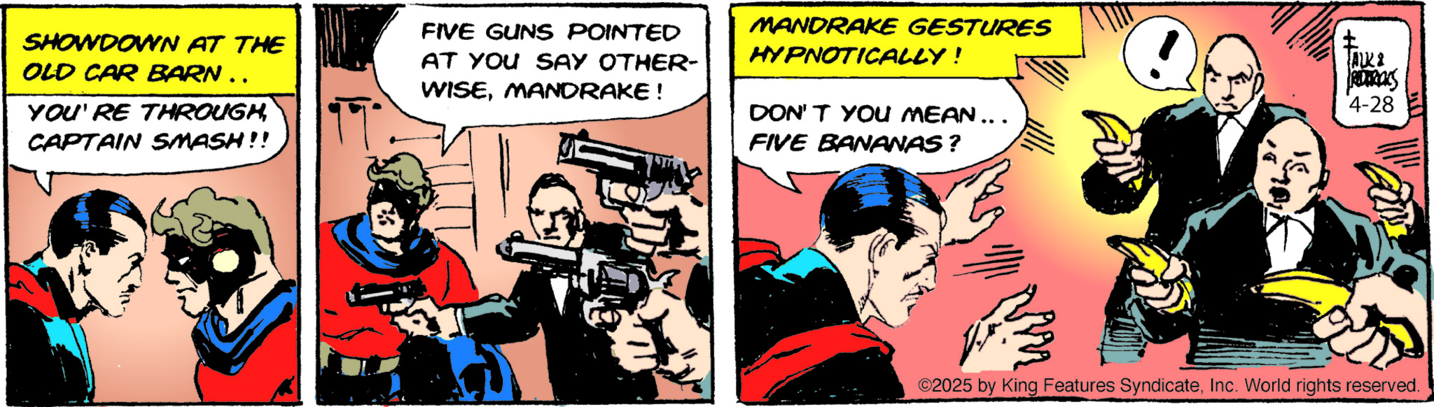 Mandrake Daily - 28 Apr 2025 (Mon)