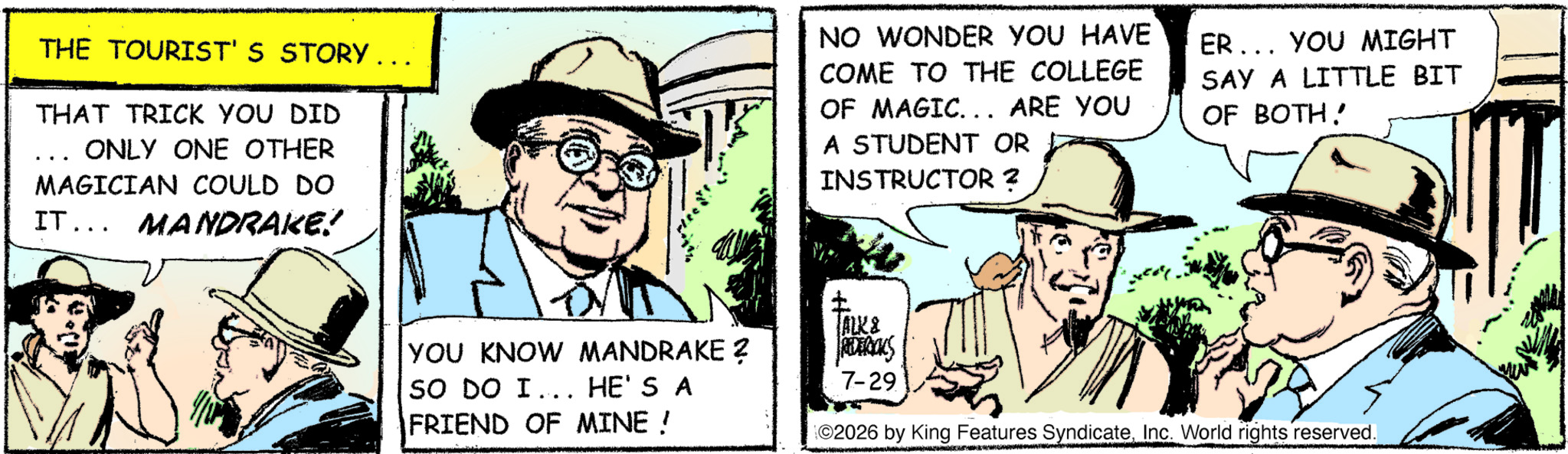 Mandrake Daily - 29 Jul 2026 (Wed)