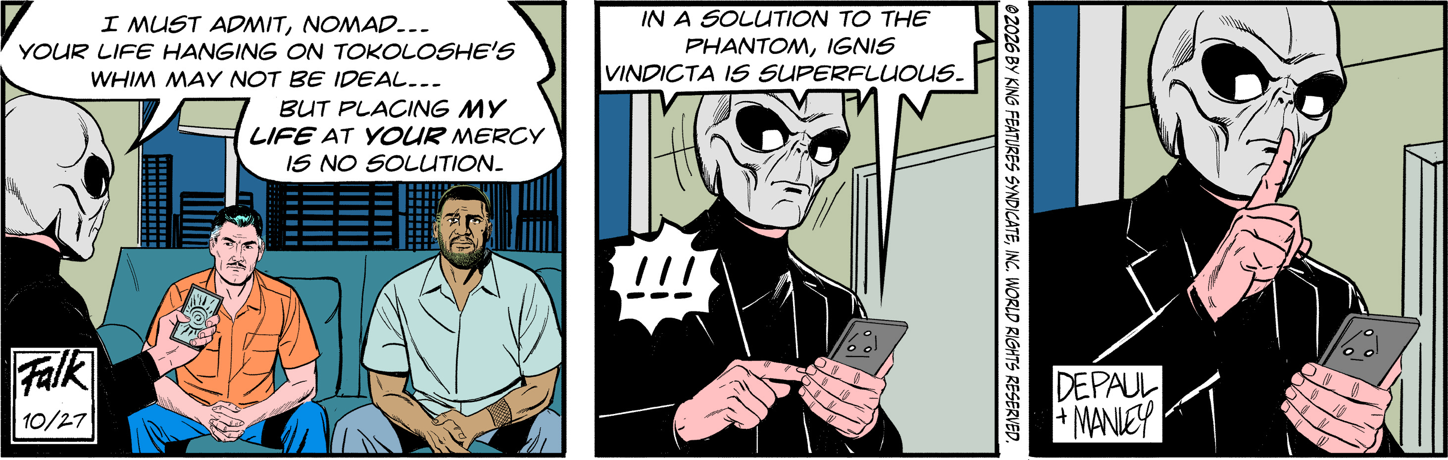 The Phantom Trail : Comics : Phantom Daily